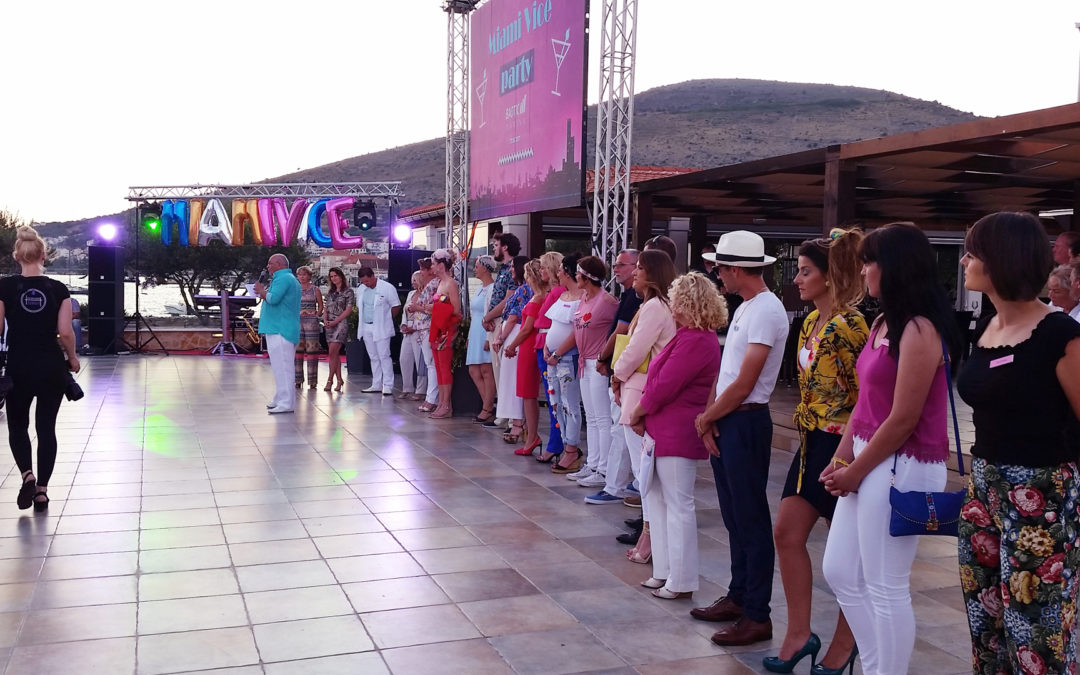 Get-Together-Party in der Marina Baotić Yachting in Trogir