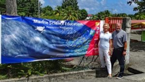 Andrea und Wilfried Steffen haben das Marine Science Education Program für Kinder auf Dominica ins Leben gerufen.